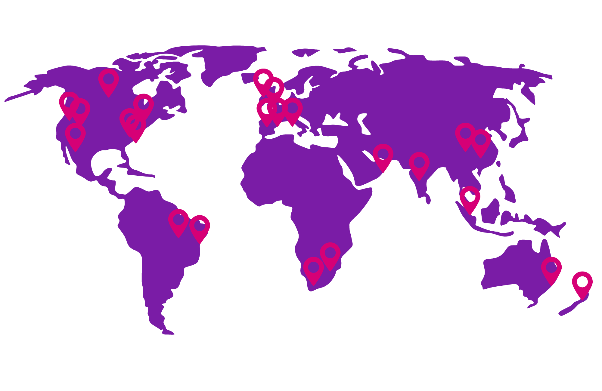 Diligend Map of Global Coverage (1)