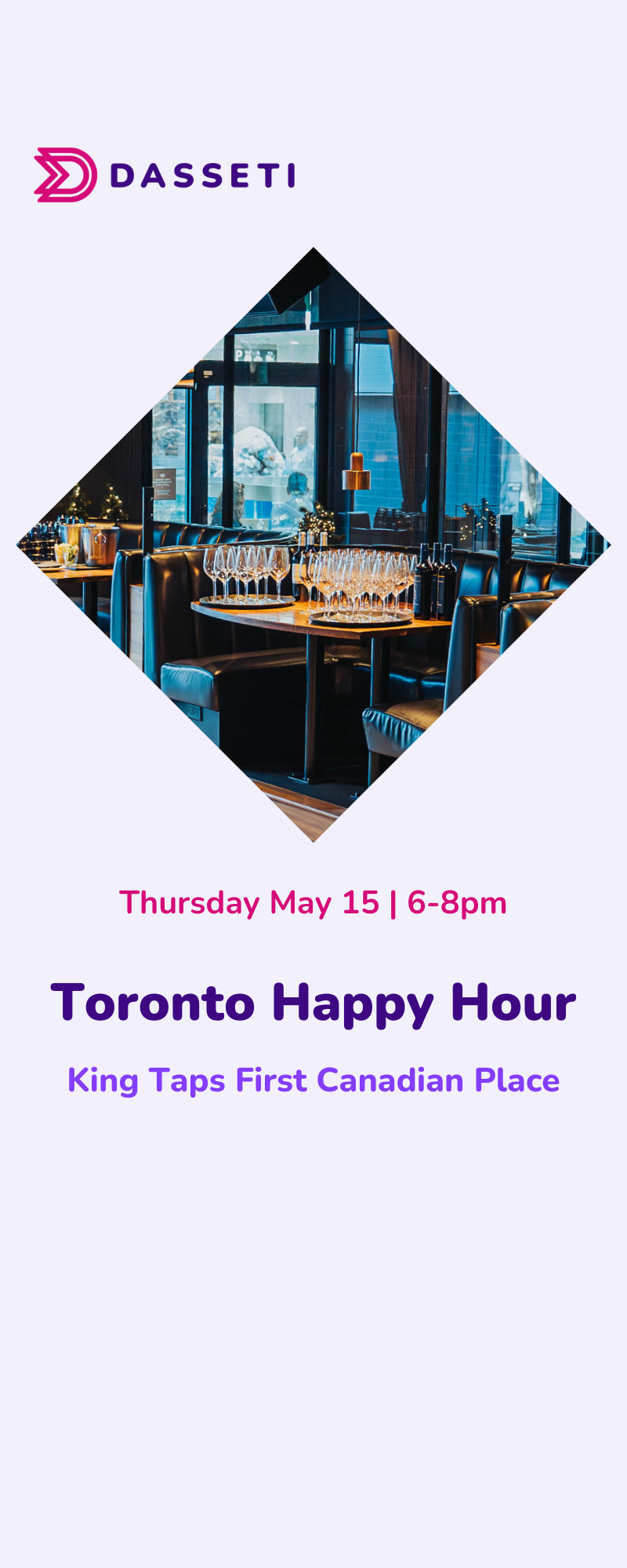 Toronto vertical banner