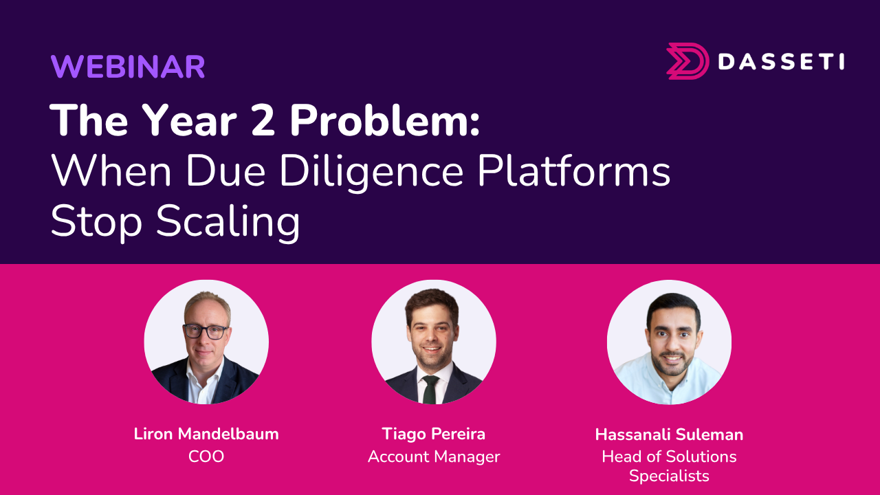 The Year 2 Problem: When Due Diligence Platforms Stop Scaling
