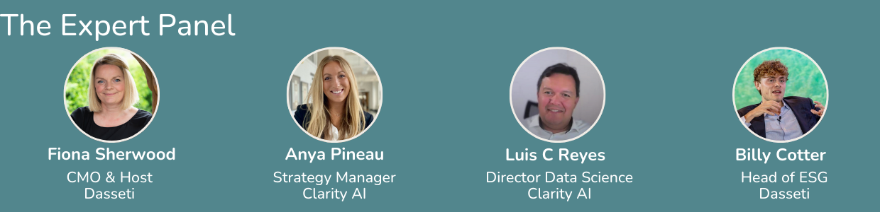clarity ai webinar panel
